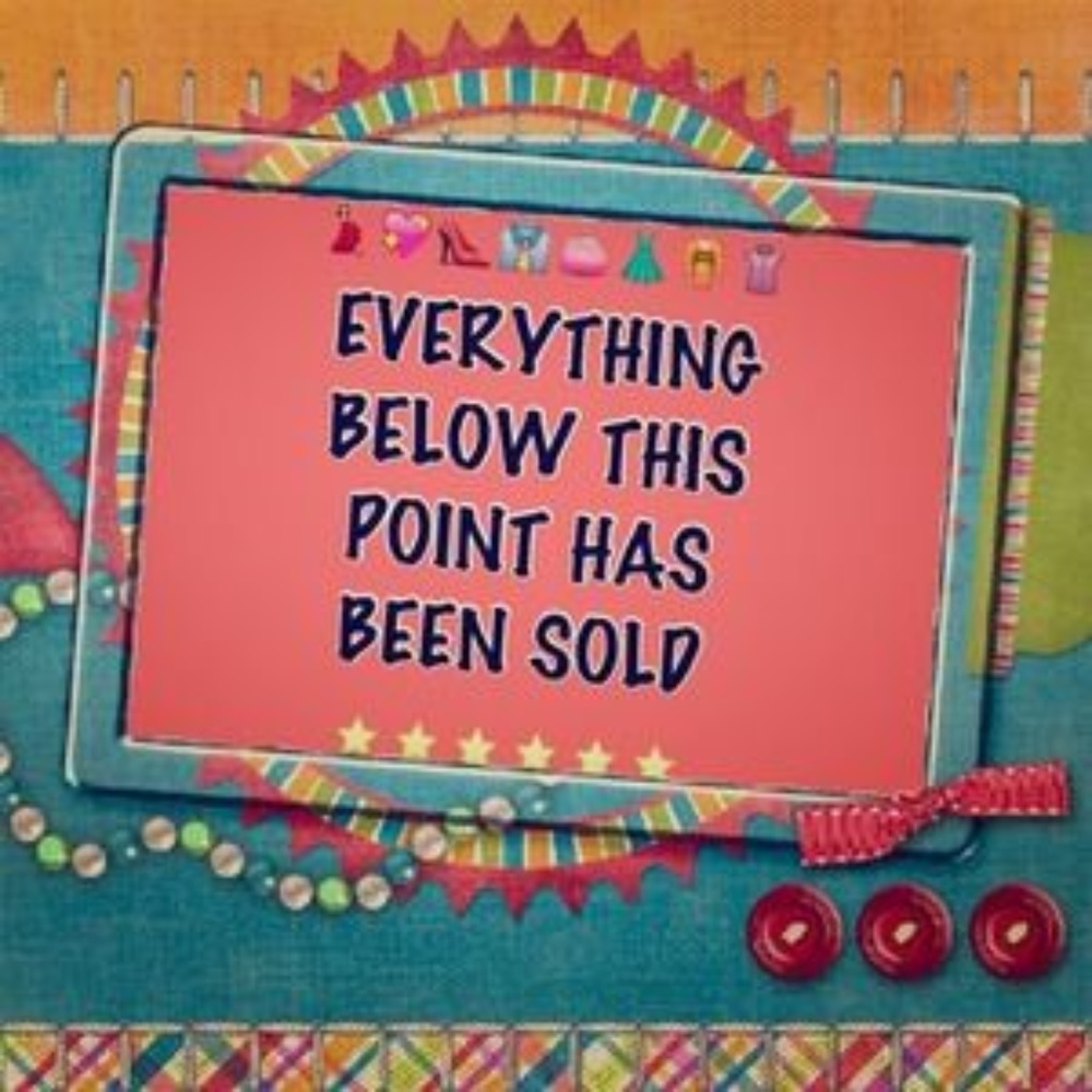 All items below are sold! Thanks for your Purchase